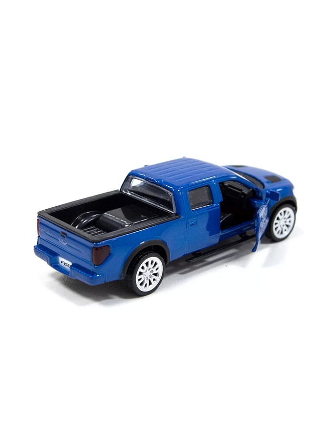 Автомодель - FORD F-150 SVT Raptor цвет синий ЦБ-00221514 SKT000912538 фото