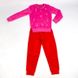 Піжама довгий рукав, тепла на дівчинку 164 колір рожевий ЦБ-00139137 SKT000500565 фото 4