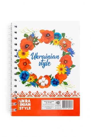 Блокнот А6 "Патріотичні" 40 аркушів колір різнокольоровий ЦБ-00233124 SKT000940665 фото