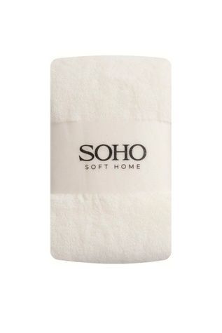 Текстиль банний SOHO Рушник 35*75 см мікрофібра Cream ЦБ-00296492 фото
