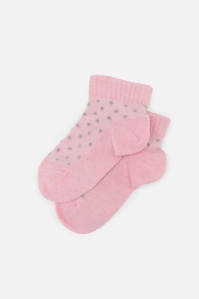 Шкарпетки для дівчинки 23-26 колір рожевий ЦБ-00249726 SKT000991712 фото