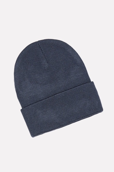 Мужская шапка 58-60 цвет темно-синий ЦБ-00199152 SKT000865266 фото