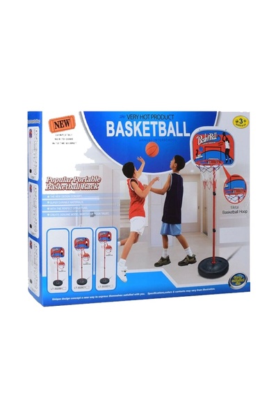 Баскетбольне кільце на стійці колір різнокольоровий ЦБ-00204973 SKT000877727 фото