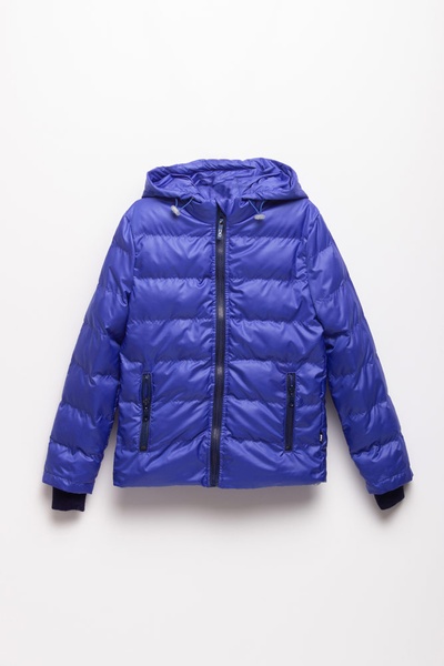 Куртка короткая для мальчика 134 цвет синий ЦБ-00151324 SKT000516278 фото