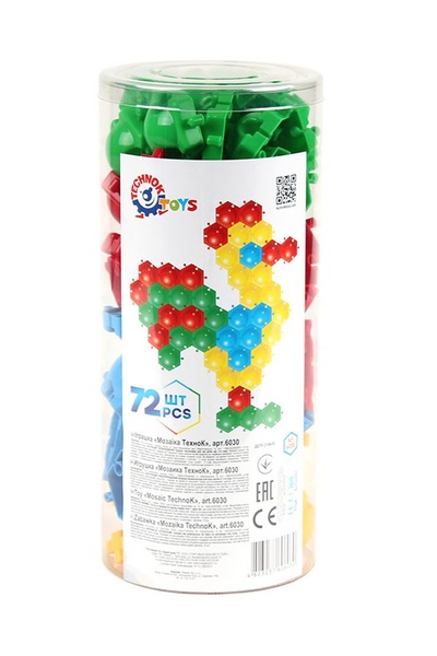 Іграшка "Мозаїка" колір різнокольоровий ЦБ-00070201 SKT000370774 фото