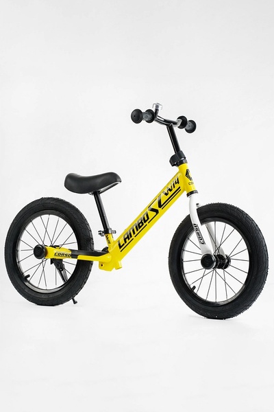 Велобіг 14" CORSO LAMBO L-0474 колір жовтий ЦБ-00213474 SKT000893730 фото