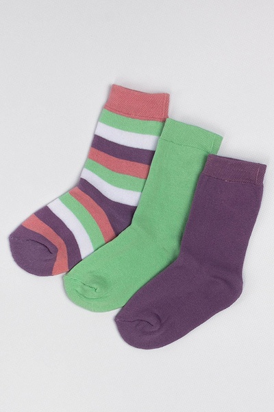 Набір шкарпеток на дівчинку 27-30 колір різнокольоровий ЦБ-00169977 SKT000569175 фото