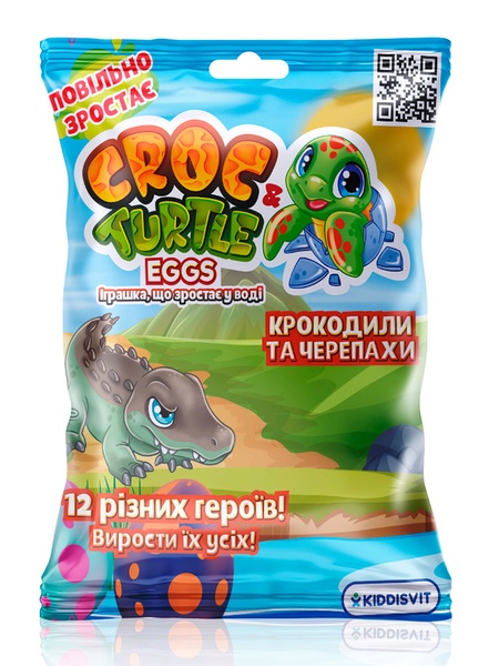 Іграшка, що зростає, в яйці - Крокодили та черепахи колір різнокольоровий ЦБ-00204441 SKT000876221 фото