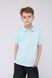 Футболка-поло с коротким рукавом для мальчика цвет голубой 116 ЦБ-00281208 фото 6