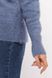 Жіночий пуловер 46 колір блакитний ЦБ-00194389 SKT000854078 фото 2
