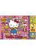Пазли Trefl &laquo;2x200: Hello Kitty. Вітаю Кітті та друзів&raquo; Trefl 13336 ЦБ-00295296 фото 3