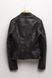 Куртка-косуха коротка жіноча 42 колір чорний ЦБ-00158145 SKT000535668 фото 5