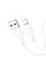 USB кабель Hoco X83 Lightning 2.4A 1 м колір білий ЦБ-00200558 SKT000868649 фото 1