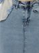 Женская длинная джинсовая юбка 46 цвет голубой ЦБ-00217490 SKT000902748 фото 2