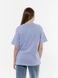 Женская футболка оверсайз 46 цвет сиреневый ЦБ-00219238 SKT000906767 фото 3