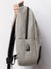 Набор 3в1 спортивный рюкзак, сумка, косметичка для мужчин цвет серый ЦБ-00219389 SKT000907219 фото 3