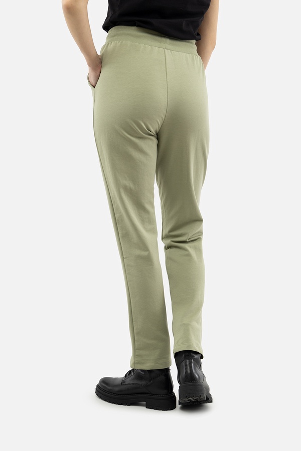 Женские спортивные штаны 42 цвет оливковый ЦБ-00210771 SKT000890670 фото