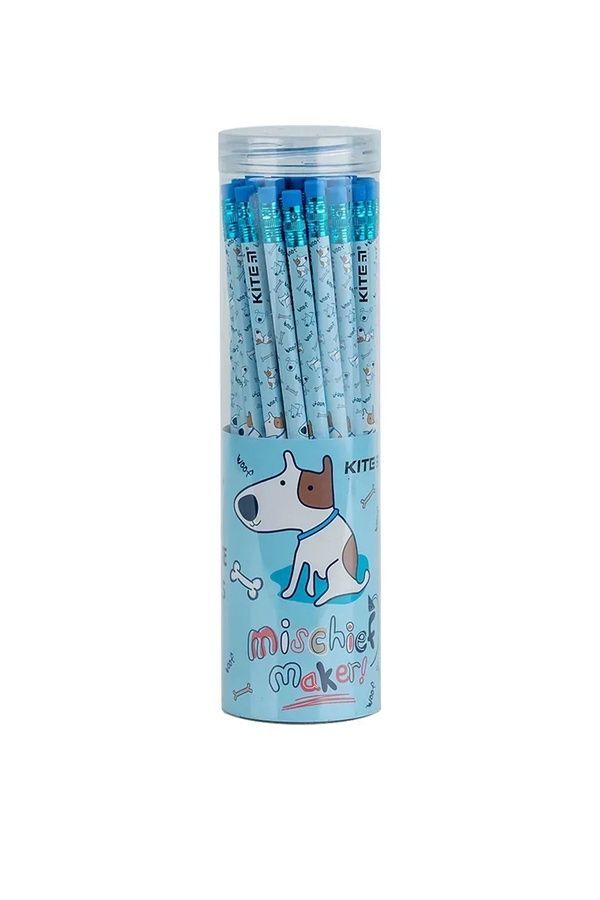 Олівець графітний з гумкою Kite Dog KITE K24-056-1 ЦБ-00281345 фото