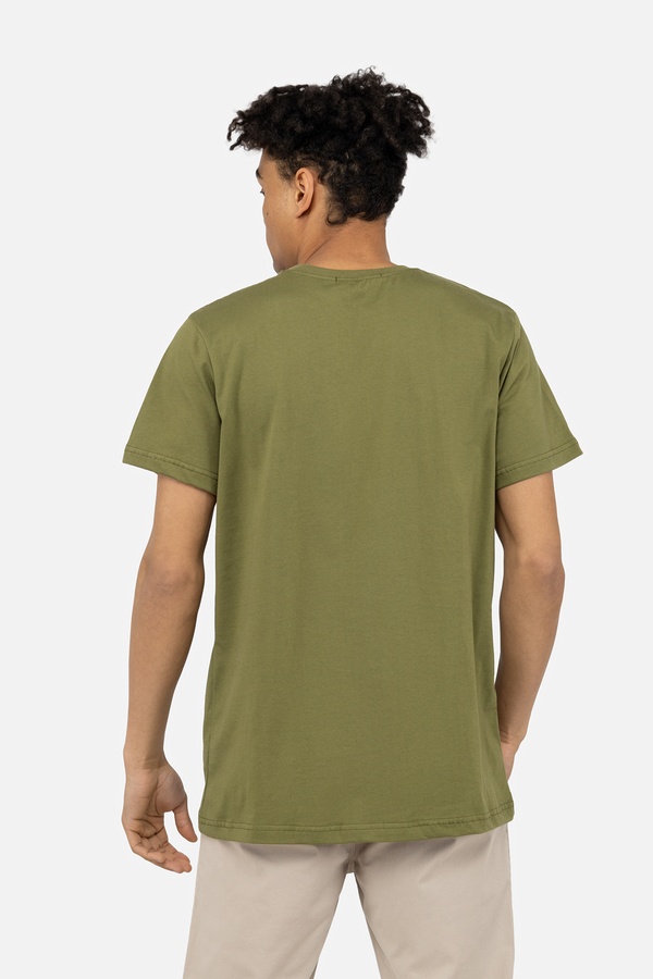 Чоловіча футболка з коротким рукавом 44 колір хакі ЦБ-00242141 SKT000963653 фото