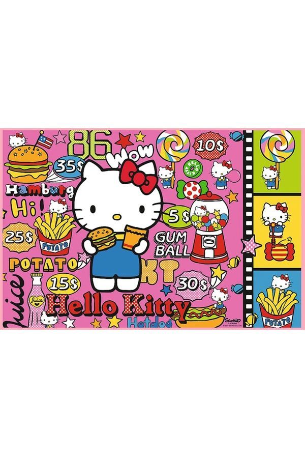 Пазли Trefl &laquo;2x200: Hello Kitty. Вітаю Кітті та друзів&raquo; Trefl 13336 ЦБ-00295296 фото