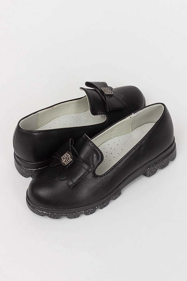 Туфли на девочку 28 цвет черный ЦБ-00168800 SKT000565790 фото