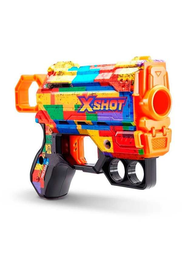 Быстрострельный бластер X-SHOT Skins Menace Striper цвет разноцветный ЦБ-00252026 SKT000997944 фото