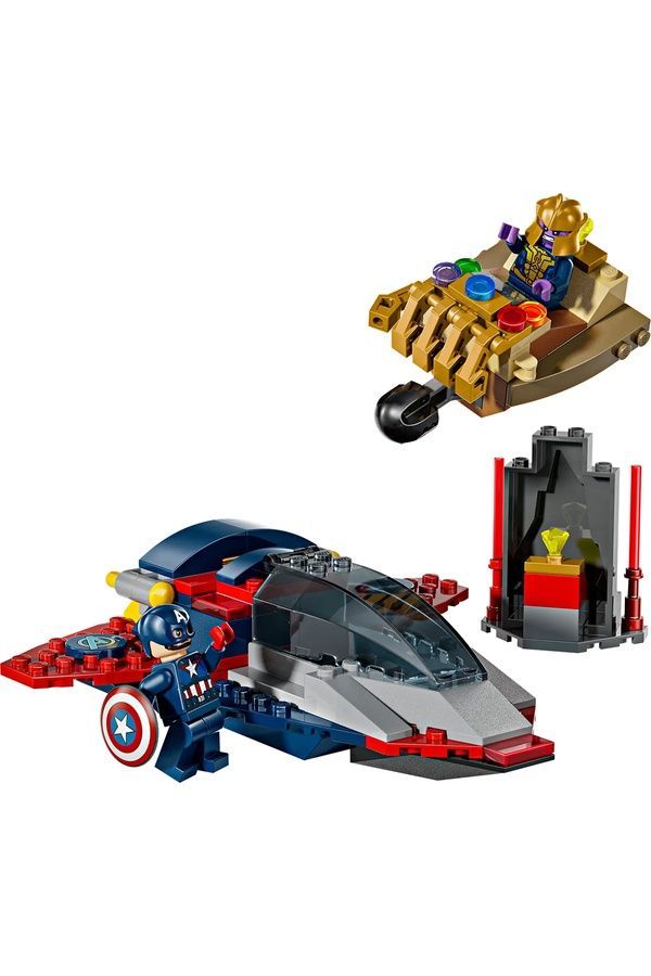 Конструктор LEGO Marvel Капітан Америка проти Таноса, 107 деталей 76319 ЦБ-00282668 фото