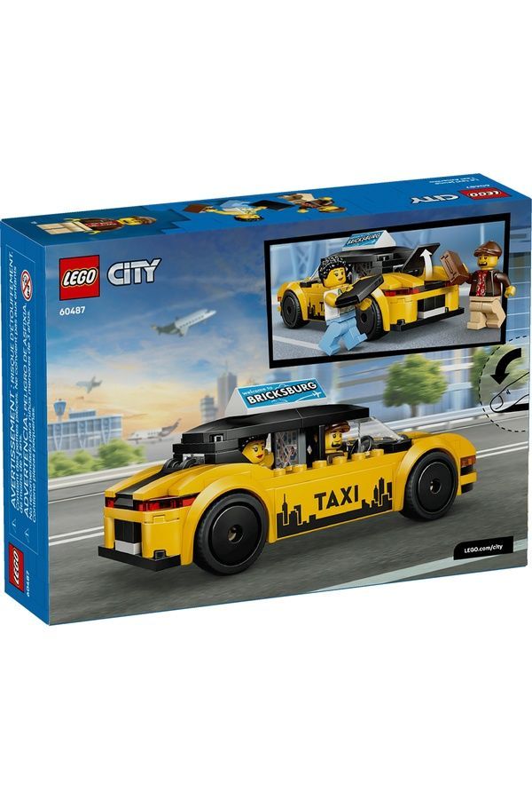 Конструктор Lego Жовте таксі 60487 ЦБ-00290997 фото