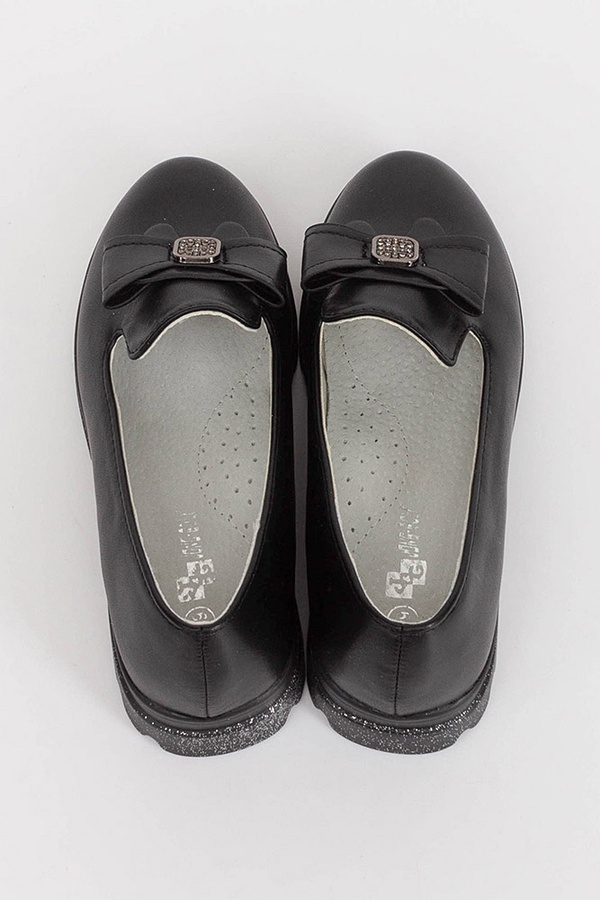 Туфлі на дівчинку 28 колір чорний ЦБ-00168800 SKT000565790 фото