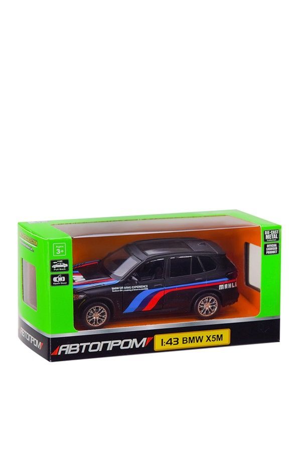 Металева машинка Автопром BMW X5M, 1:43 АВТОПРОМ 4374 ЦБ-00268516 фото