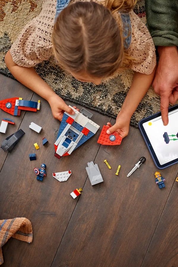 Конструктор LEGO Marvel Капітан Америка проти Таноса, 107 деталей 76319 ЦБ-00282668 фото