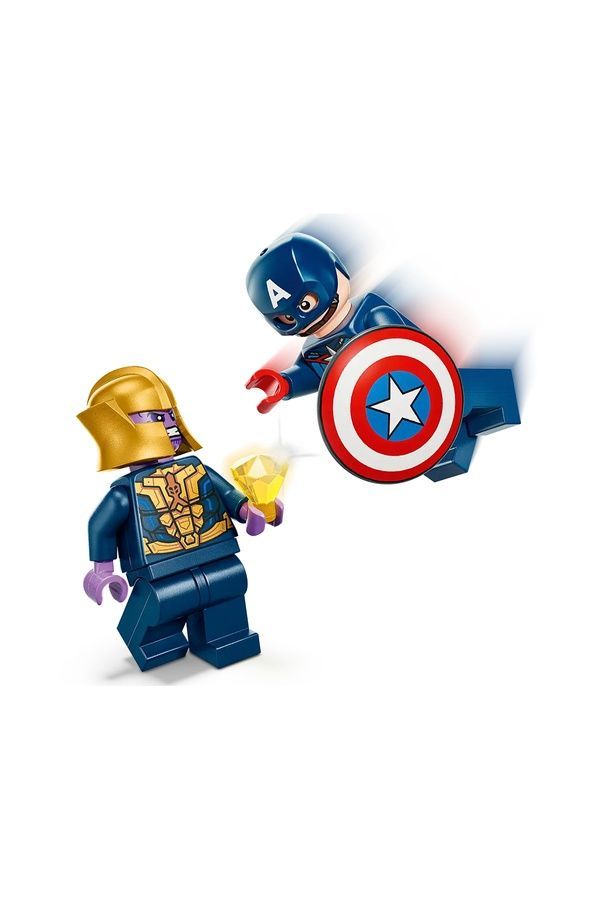 Конструктор LEGO Marvel Капітан Америка проти Таноса, 107 деталей 76319 ЦБ-00282668 фото