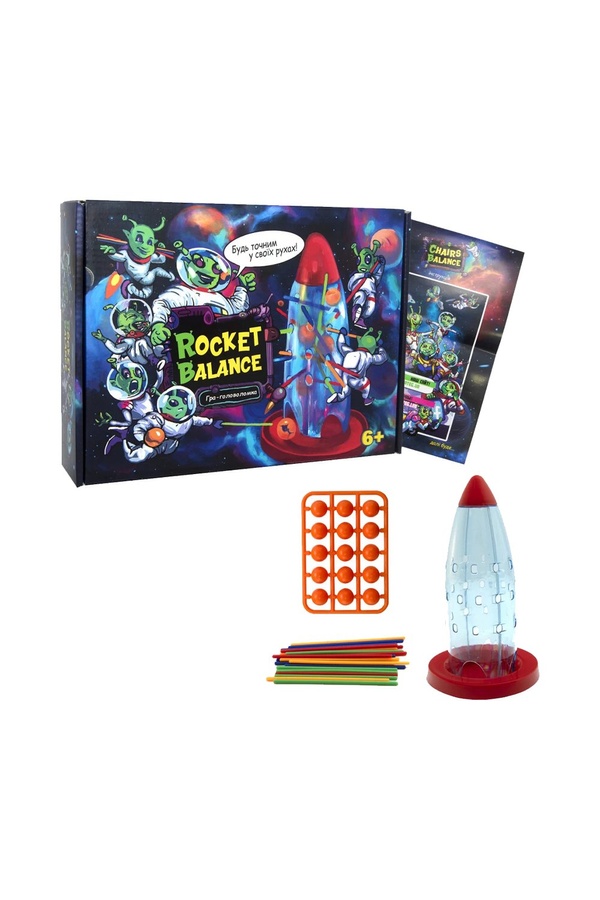 Настільна гра "Rocket Balance" колір різнокольоровий ЦБ-00210283 SKT000889503 фото