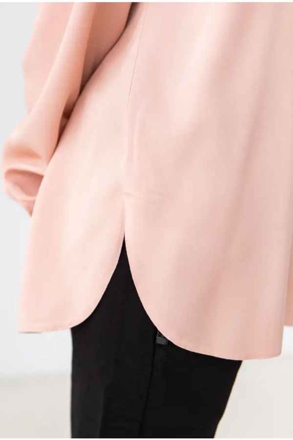 Блуза для дівчинки 152 колір персиковий ЦБ-00162570 SKT000551473 фото