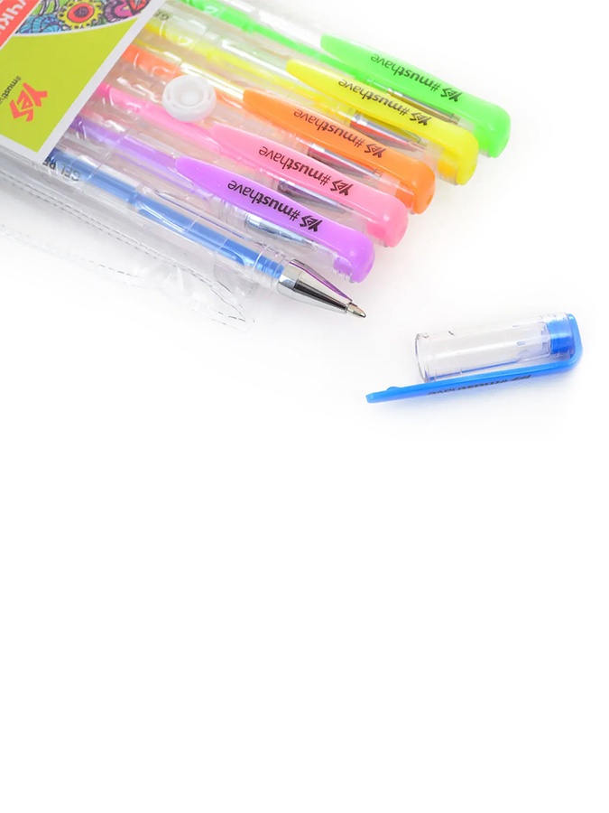 Ручки гелевые "Neon" цвет разноцветный ЦБ-00139617 SKT000491644 фото