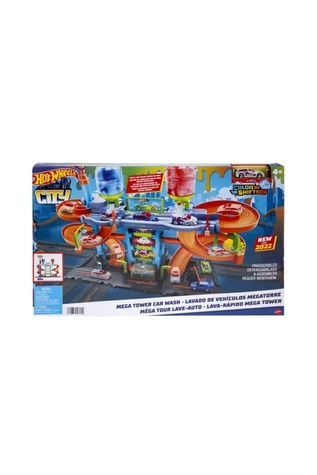 Игровой набор "Автомойка: Мегабашня" Hot Wheels HDP05 ЦБ-00215177 фото