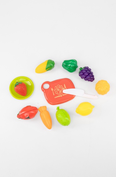 Игровой набор "Овощи и фрукты на липучках" цвет разноцветный ЦБ-00232681 SKT000939018 фото