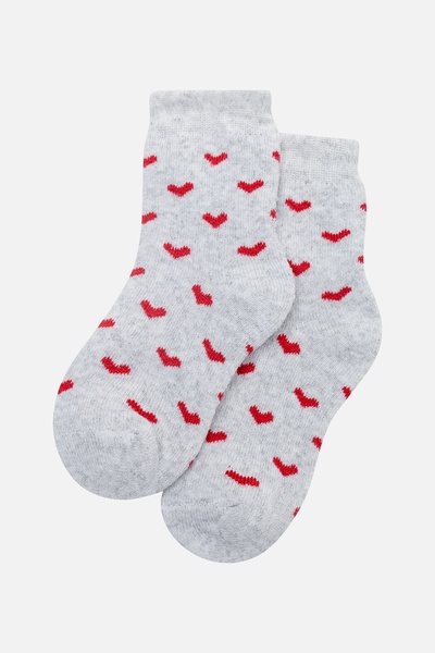Шкарпетки для дівчинки 23-26 колір сірий ЦБ-00232038 SKT000937767 фото