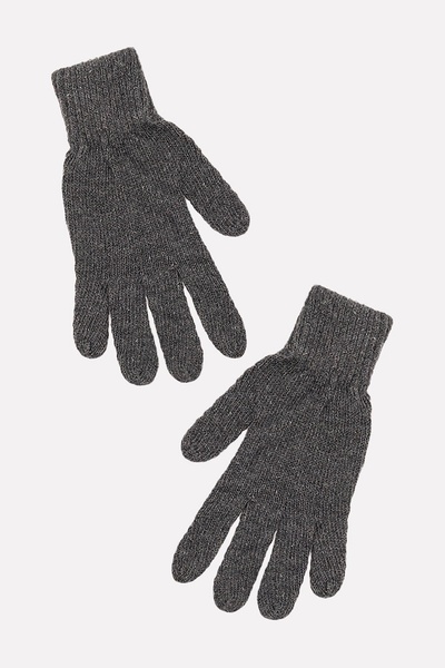 Женские перчатки 9.5 цвет серый ЦБ-00201481 SKT000870513 фото