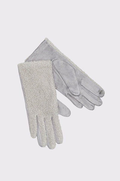 Жіночі рукавички 7.5 колір сірий ЦБ-00205150 SKT000878103 фото