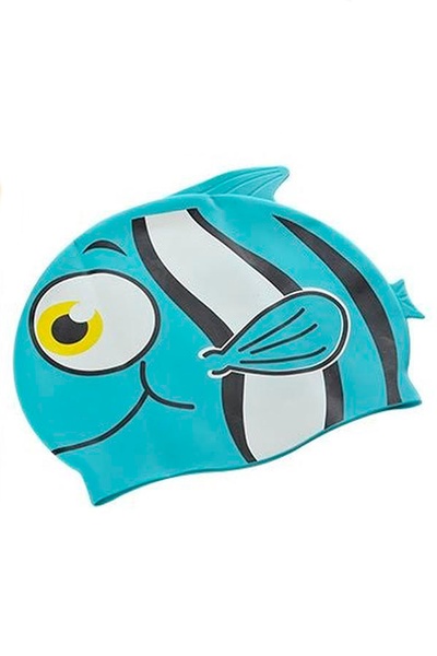 Шапочка для плавання у формі рибки колір різнокольоровий ЦБ-00118679 SKT000450123 фото