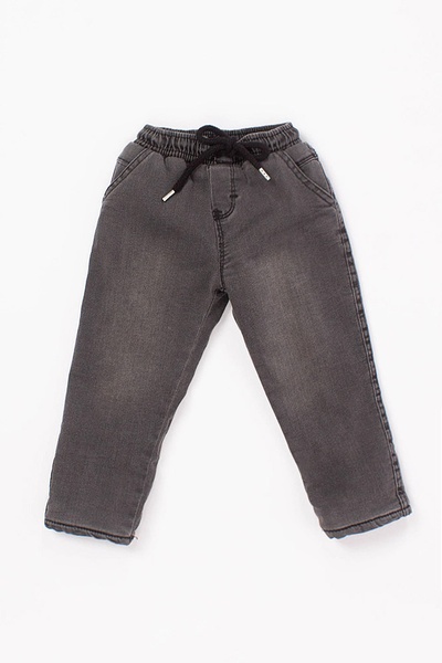 Джогери джинсові на хлопчика 104 колір сірий ЦБ-00170743 SKT000571351 фото
