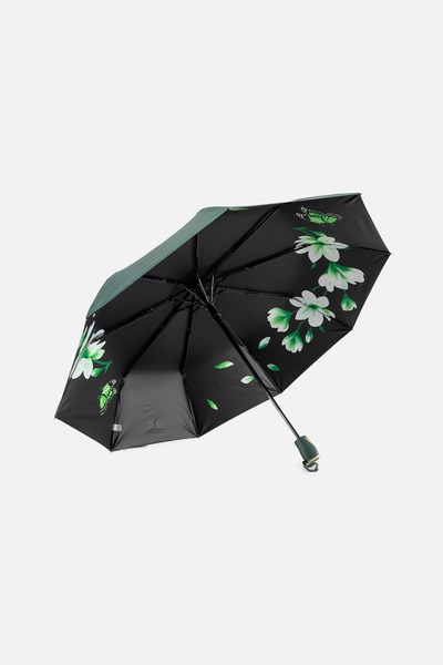Жіноча напівавтоматична парасолька колір зелений ЦБ-00248640
