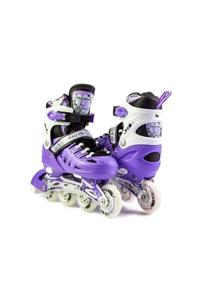 Ролики Scale Sports Lf 905 комплект, M колір фіолетовий ЦБ-00198671 SKT000864215 фото