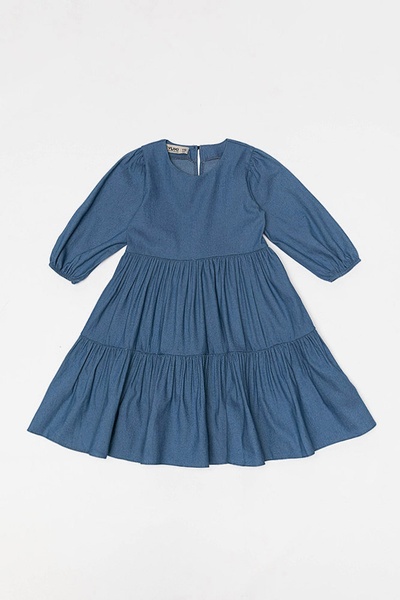 Джинсова сукня для дівчинки 128 колір блакитний ЦБ-00190616 SKT000843116 фото