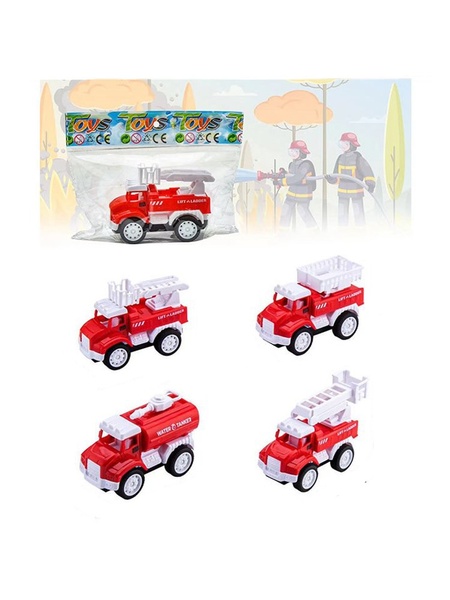 Пожежна машинка колір різнокольоровий ЦБ-00232167 SKT000937972 фото
