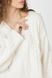 Жіночий пуловер 46 колір молочний ЦБ-00237054 SKT000953417 фото 3