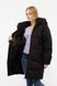 Жіноча куртка 56 колір чорний ЦБ-00195663 SKT000857761 фото 4