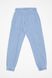 Джогеры джинсовые на девочку 128 цвет голубой ЦБ-00160571 SKT000543692 фото 3
