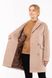 Жіноче пальто 54 колір капучино ЦБ-00190123 SKT000841994 фото 3